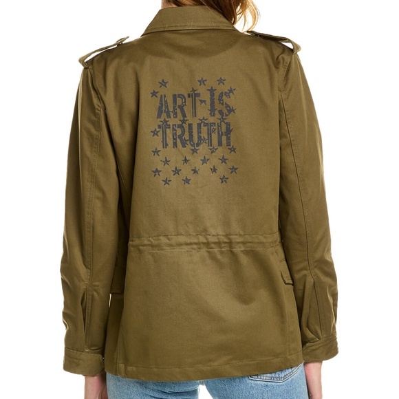 NWT | Zadig & Voltaire | Kayak Art Is Truth Jacket - Picture 1 of 9